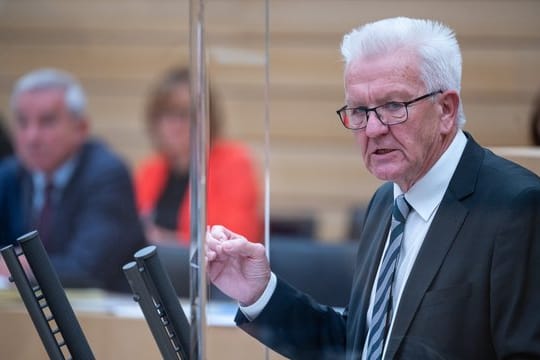 Baden-Württembergs Ministerpräsident Winfried Kretschmann (Grüne)