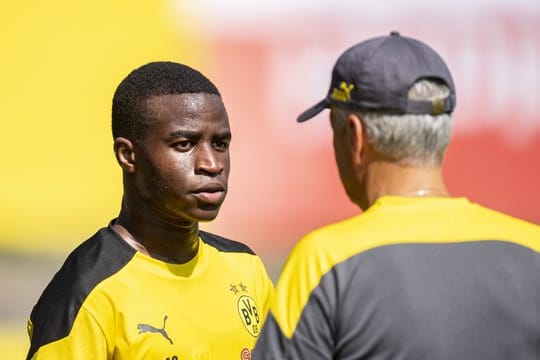 Steht vor seinem ersten Bundesliga-Einsatz: BVB-Talent Youssoufa Moukoko.