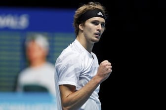 Trifft im letzten Gruppenspiel bei den ATP Finals auf Novak Djokovic: Alexander Zverev.