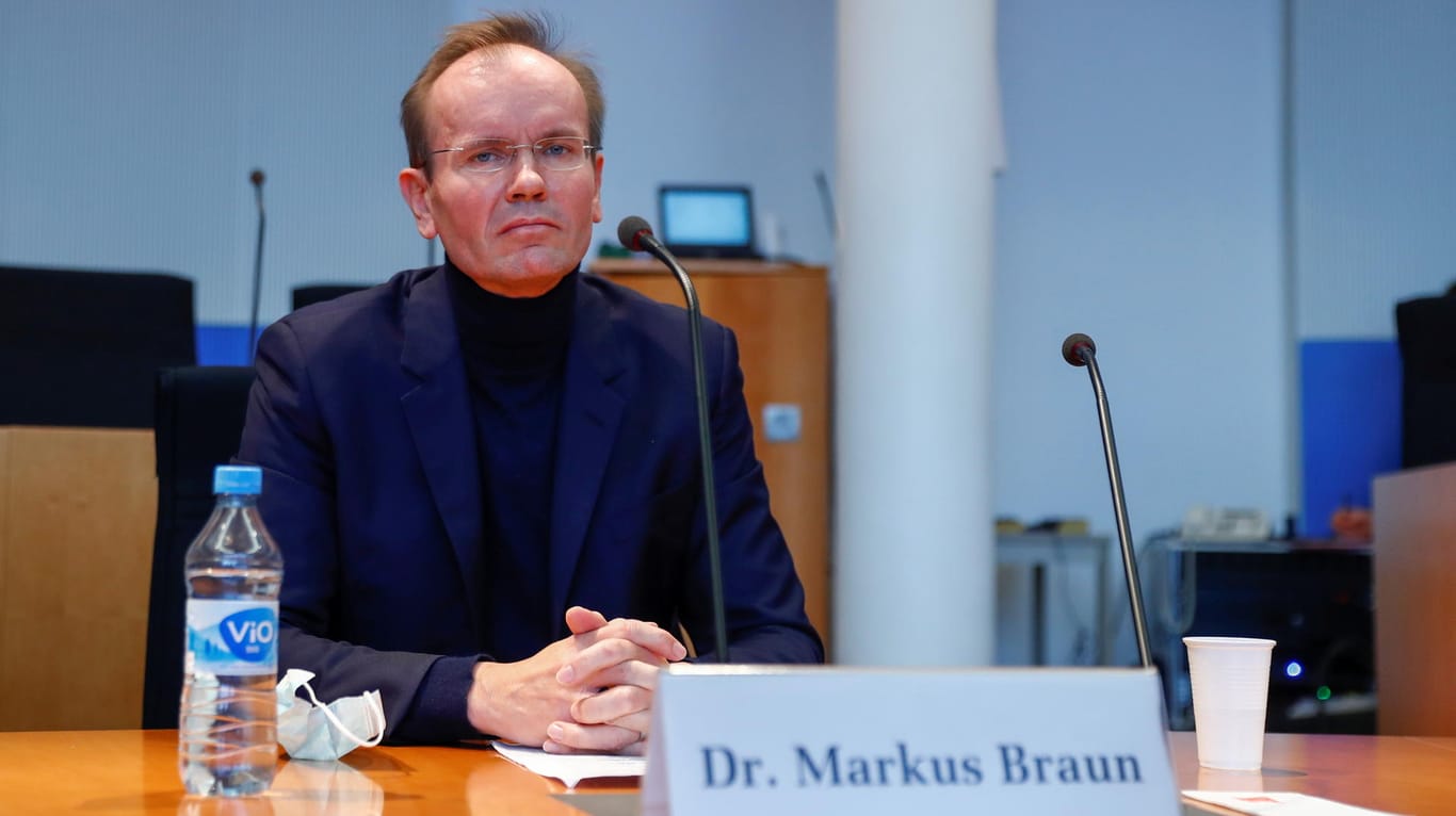 Markus Braun vor dem Wirecard-Untersuchungsausschuss: Er gilt als einer der Hauptverantwortlichen im Bilanzskandal bei Wirecard.