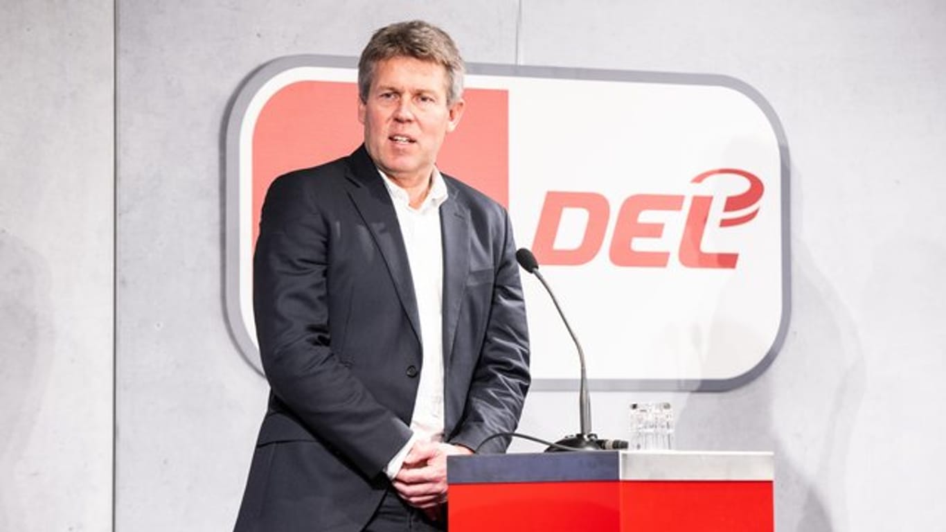 Gernot Tripcke, Geschäftsführer der Deutschen Eishockey Liga (DEL).
