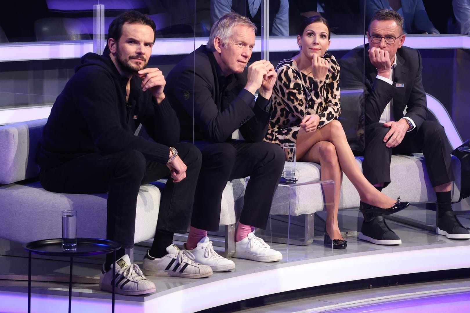 Promi-Special bei "Wer wird Millionär?": Steffen Henssler, Johannes B. Kerner, Sabrina Mockenhaupt und Ralf Rangnick traten bei Günther Jauch an.