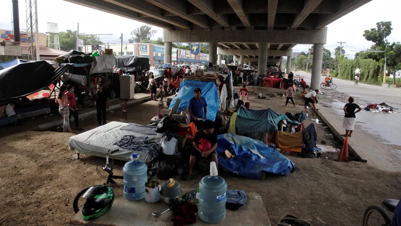 Honduras: Der Wirbelsturm "Iota" hat viele Menschen obdachlos gemacht.