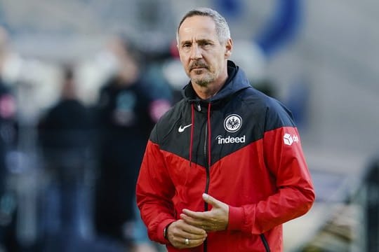 Hätte Union-Torjäger Max Kruse gerne zur Eintracht geholt: Frankfurt-Coach Adi Hütter.
