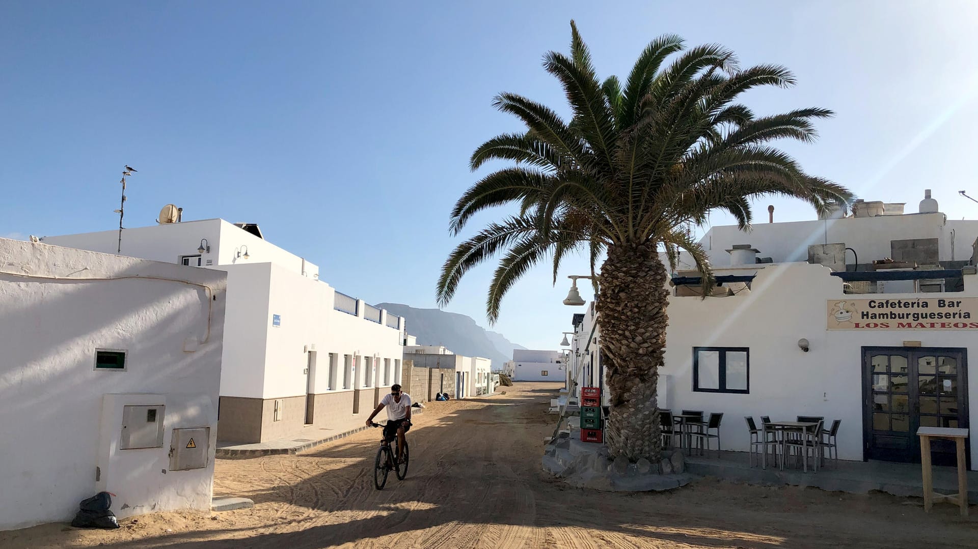 Leere Gassen: Zu Beginn der anstehenden Hauptsaison im Winter herrscht auf der kleinen Kanareninsel La Graciosa Touristenflaute.