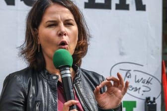 Annalena Baerbock: Die Grünen-Chefin wehrt sich gegen Kritik von Klimaaktivisten.