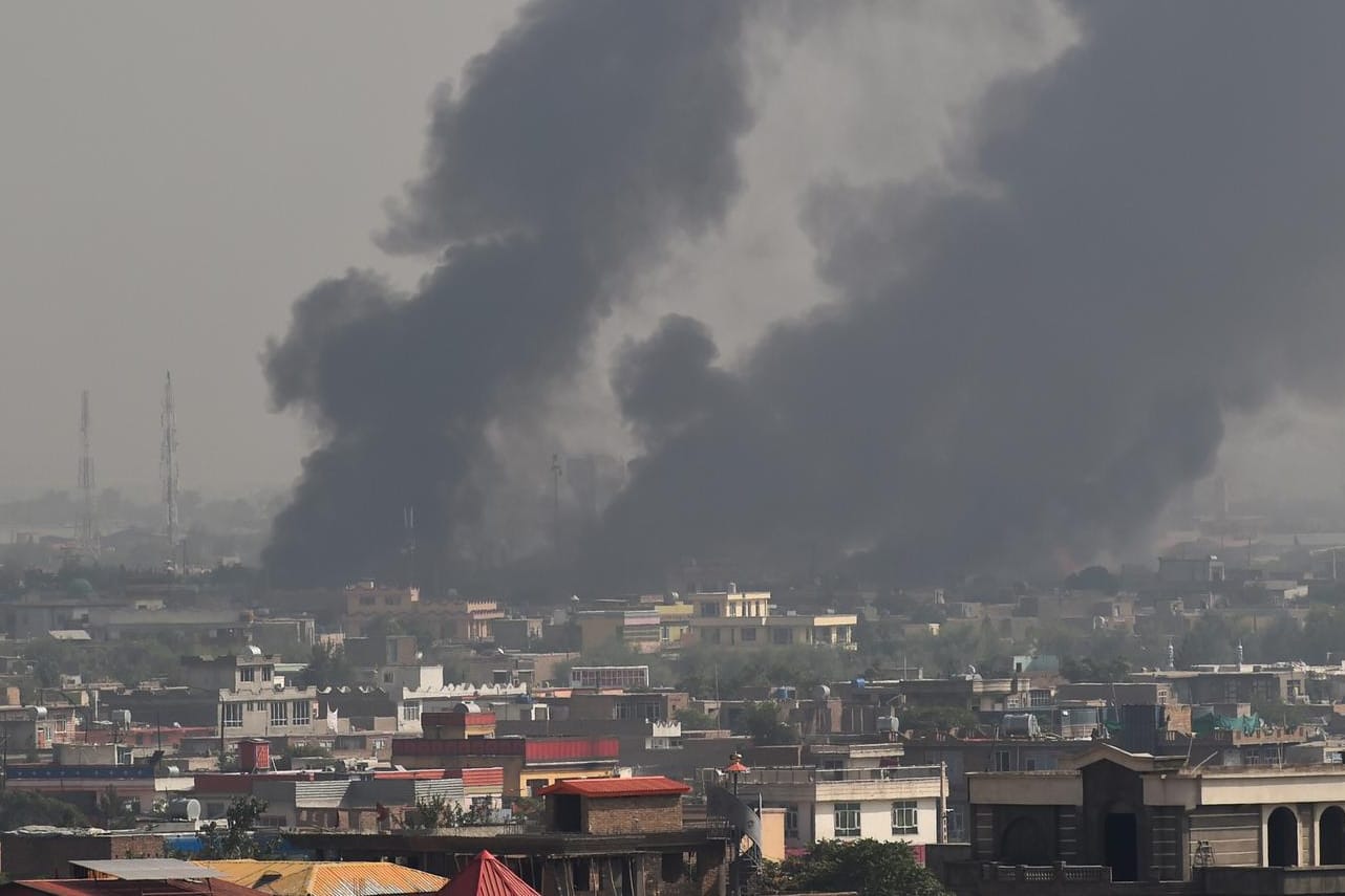 Der Angriff auf Kabul im September 2019: Nun wurde die Stadt erneut angegriffen.