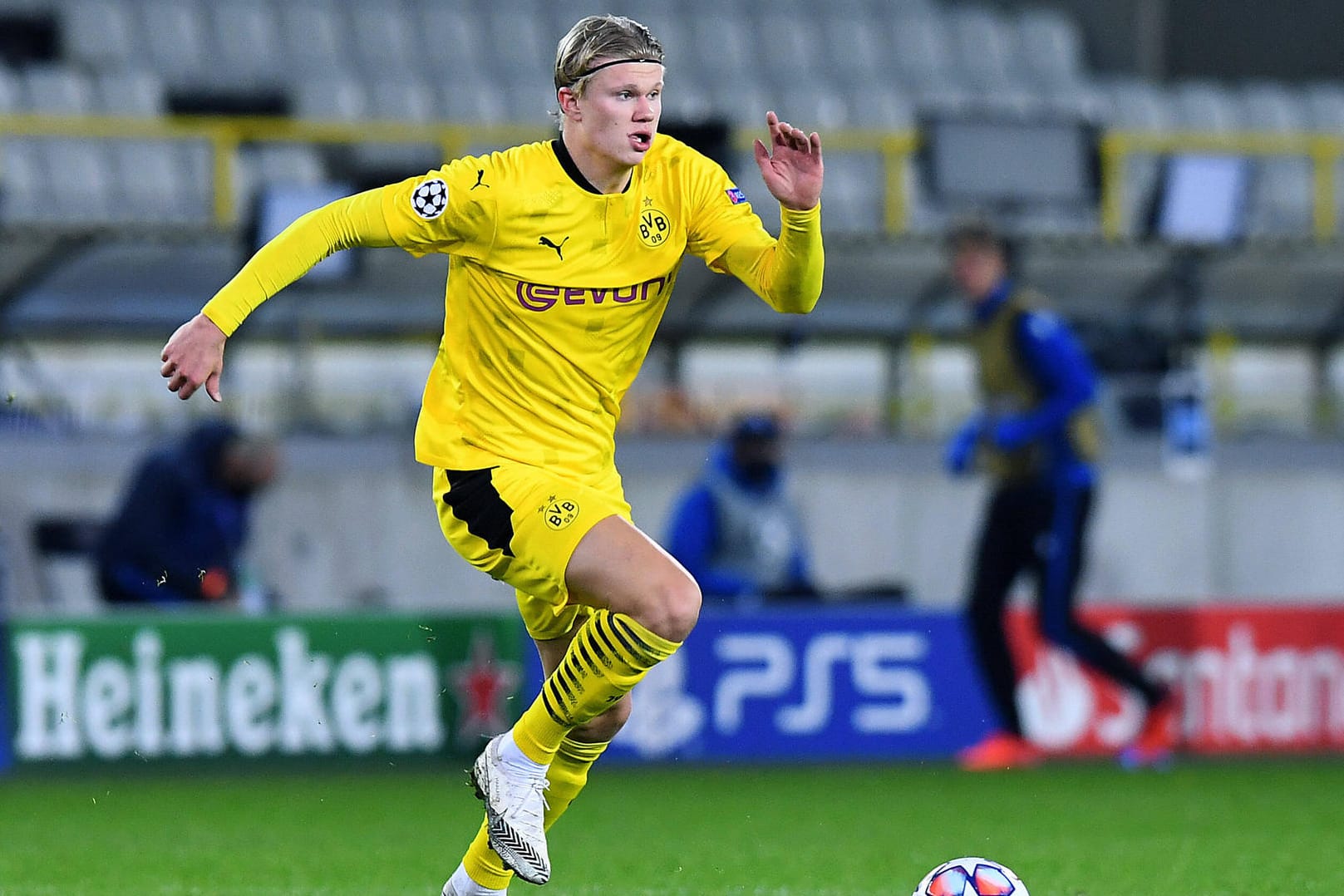 Erling Haaland: Der Dortmunder wurde von der italienischen Zeitung "Tuttosport" ausgezeichnet.