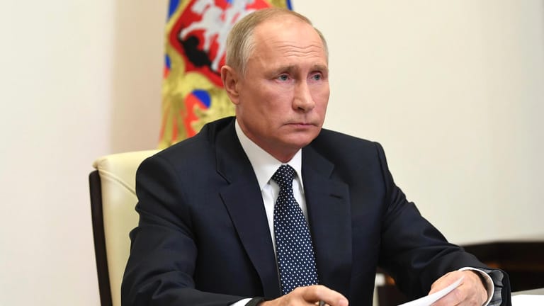 Wladimir Putin: Der russische Präsident will die arbeiten zu Nord Stream 2 in Eigenregie zu Ende bringen.
