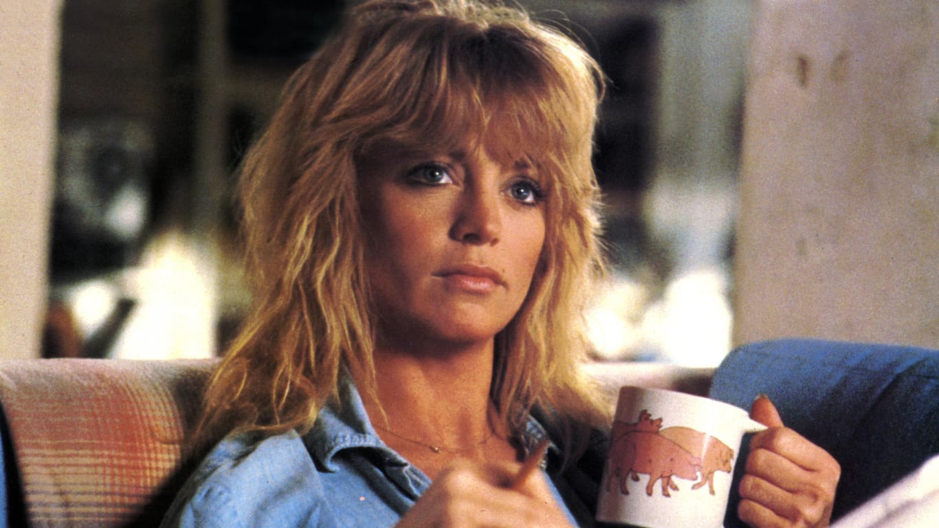 Goldie Hawn: Hier ist sie 1982 in dem Film "Zwei dicke Freunde" zu sehen, in dem sie an der Seite von Burt Reynolds spielte.