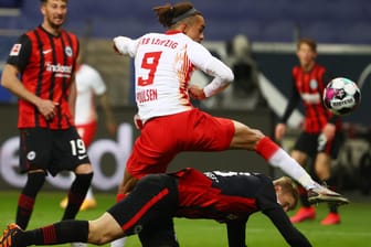 Bundesliga: Remis zwischen Frankfurt und Leipzig.