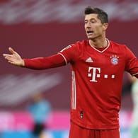 Bundesliga: Auch Robert Lewandowski konnte den Bayern-Patzer nicht verhindern.