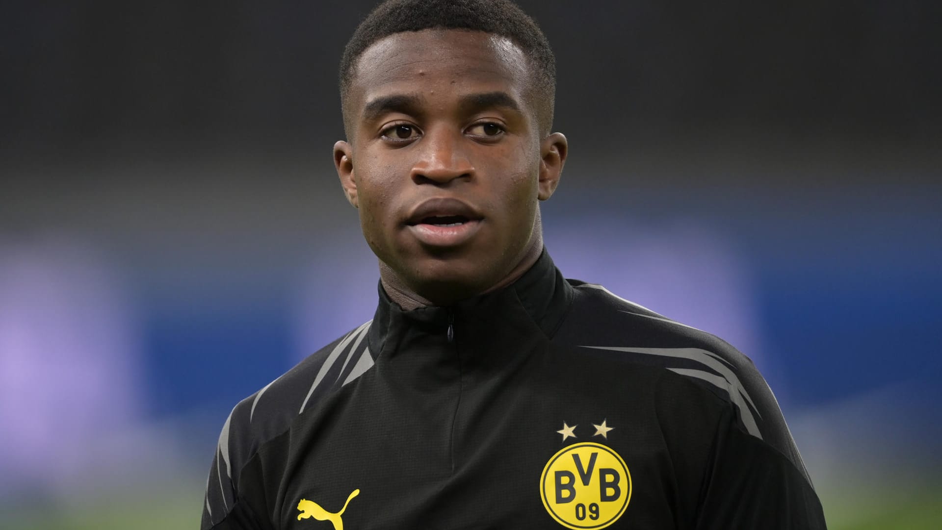 Youssoufa Moukoko: Der Dortmunder schrieb gegen die Hertha Geschichte. Youssoufa Moukoko: Der Dortmunder schrieb gegen die Hertha Geschichte.