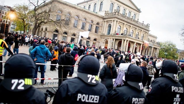 Demonstration gegen Corona-Politik in Hannover
