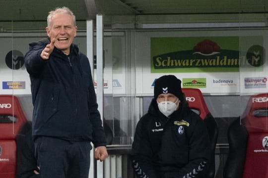 Angesäuert: Freiburg-Coach Christian Streich.
