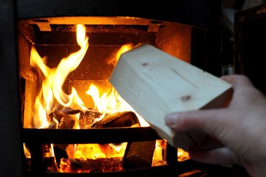 Ein Kamin daheim darf nicht mit jedem beliebigen Holz befeuert werden.