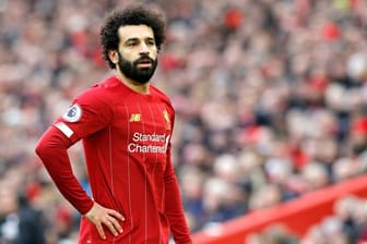 Liverpools Mohamed Salah hatte sich mit dem Coronavirus infiziert.
