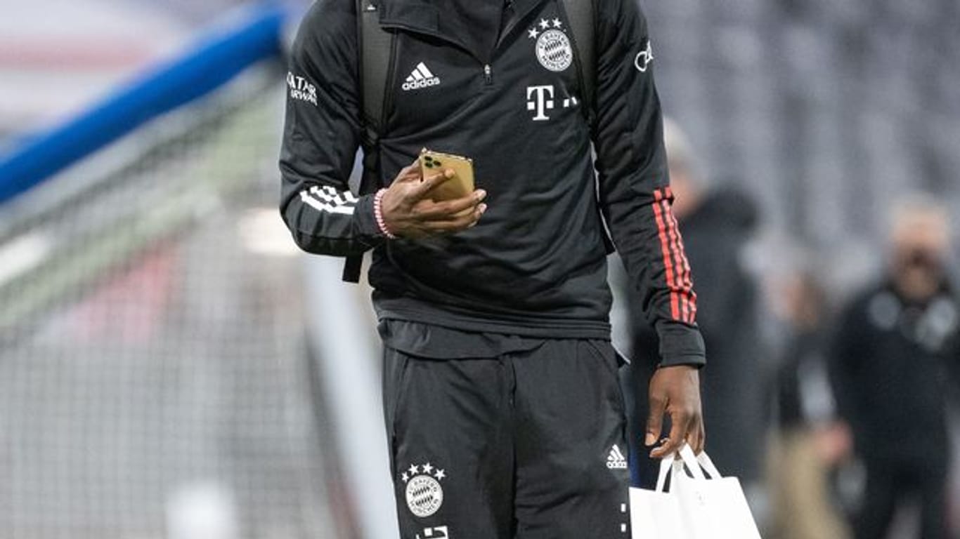 Trainiert wieder: Alphonso Davies vom FC Bayern München.