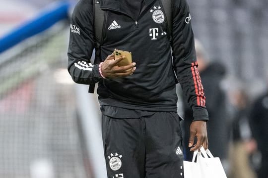Trainiert wieder: Alphonso Davies vom FC Bayern München.