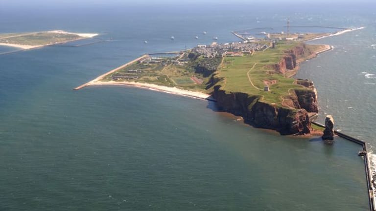 Helgoland: Auf der Hochseeinsel gab es wegen eines Sturm zwei Tage lang weder Telefon noch Internet.