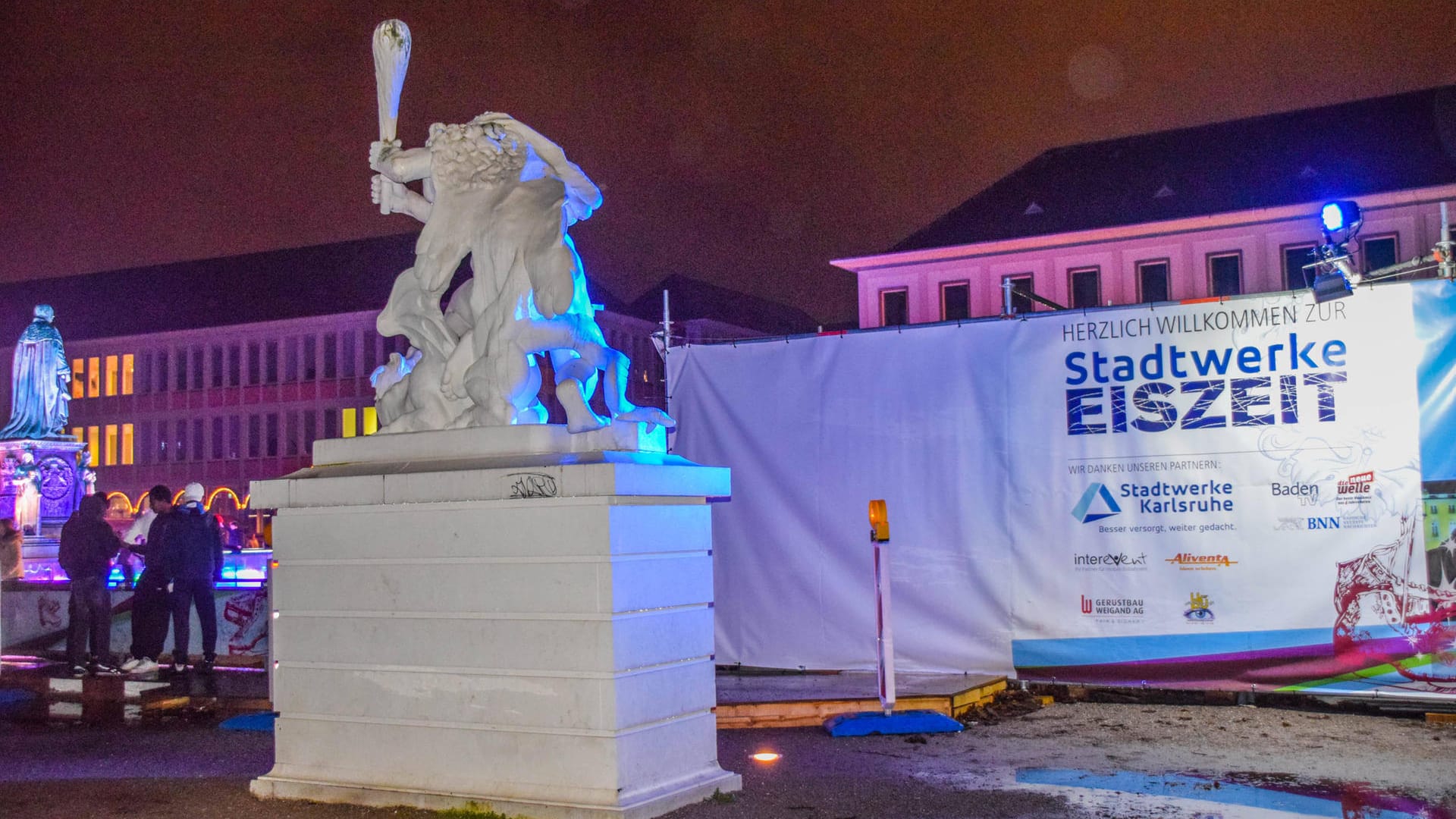 Die Eislaufbahn in Karlsruhe: Der Prozess um einen möglichen Anschlagsplan nähert sich dem Ende.