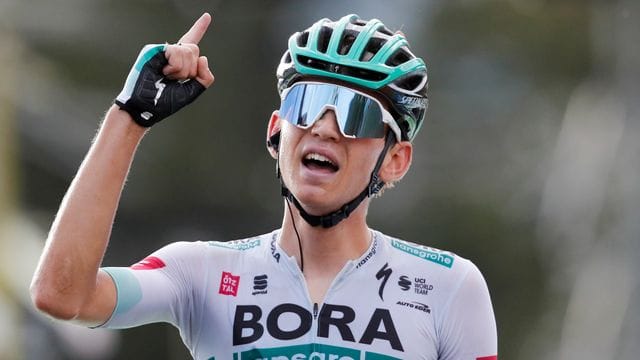 Lennard Kämna steht beim Team Bora-hansgrohe unter Vertrag.