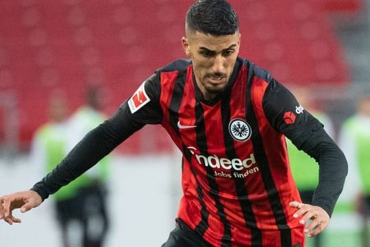 Frankfurts Aymen Barkok wurde positiv auf das Cpronavirus getestet.