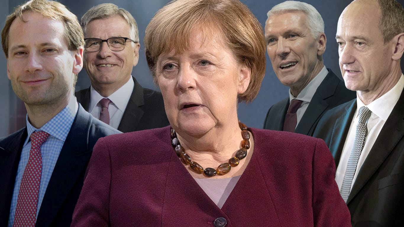 Merkel und die Manager: Einige Wirtschaftsbosse sind häufiger als andere dabei, wenn Delegationen die Kanzlerin begleiten.