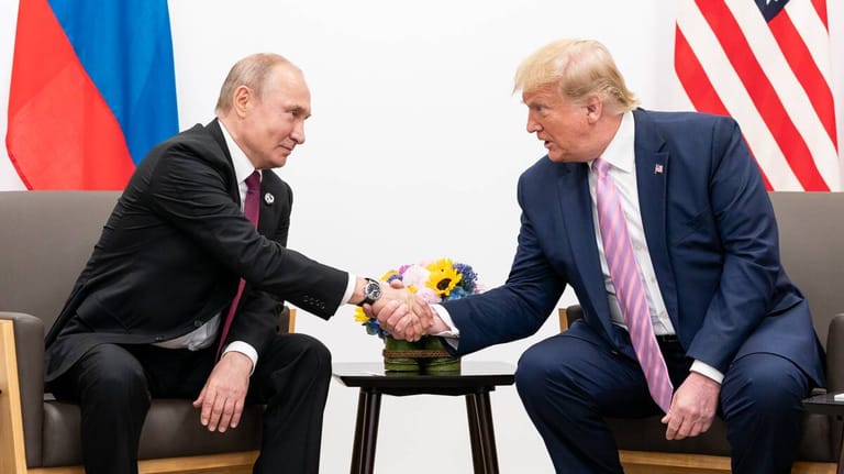 Wladimir Putin und Donald Trump: Der US-Präsident ließ es sehr an Kritik gegenüber Russland missen.