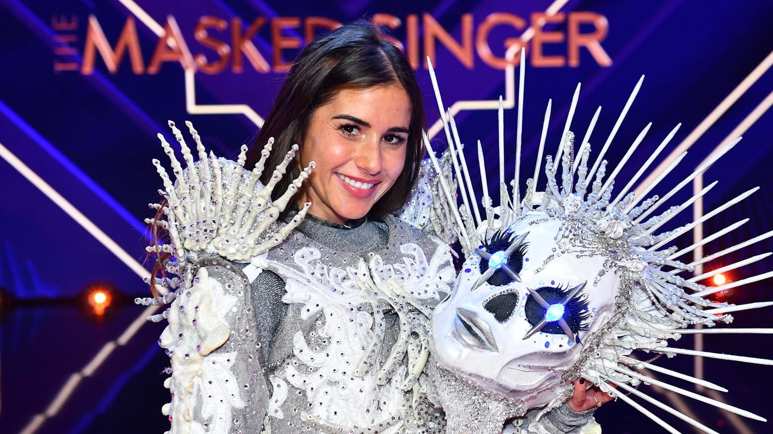 Sarah Lombardi nach ihrem Sieg bei "The Masked Singer".