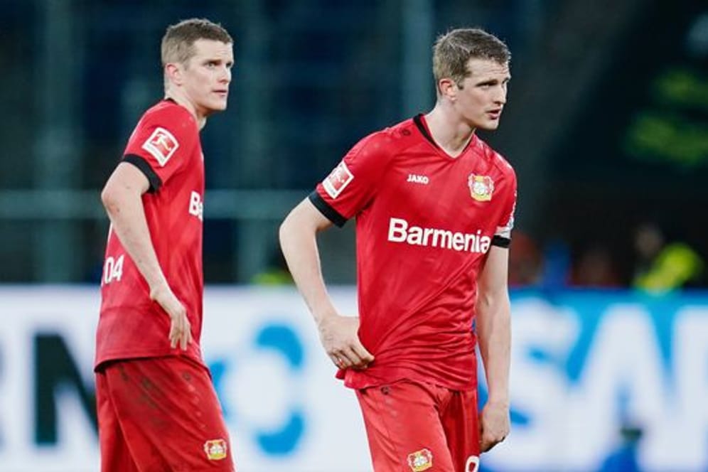 Fehlen Leverkusen gegen Hapoel Be'er Sheva: Sven Bender (l) und Bruder Lars.