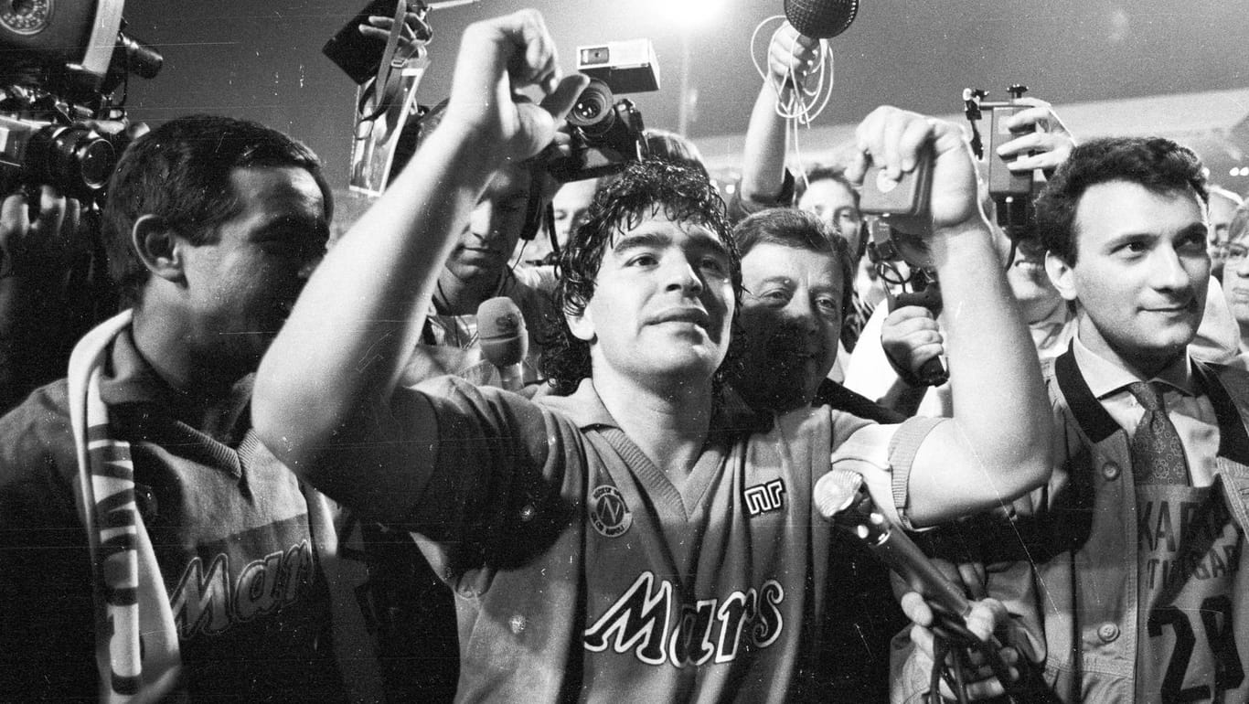 Diego Maradona: Die Fußballlegende wurde 60 Jahre alt.