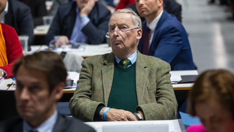 Alexander Gauland auf einem AfD-Parteitag in Braunschweig: Die Partei hält am kommenden Wochenende, trotz Corona-Pandemie, einen Präsenzparteitag ab.