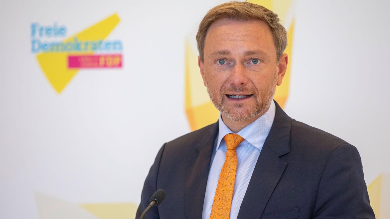 FDP-Parteichef Christian Lindner: "Wir wollen aus Krisen kein Kapital schlagen."