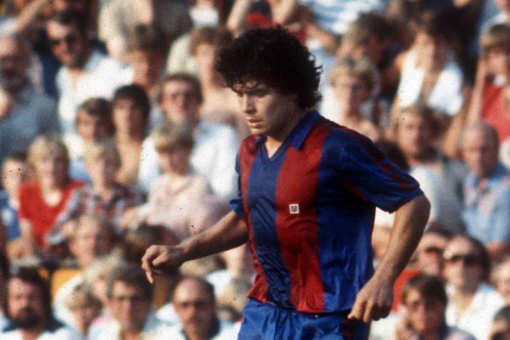 Diego Maradona: Sein erstes Spiel auf europäischem Boden bestritt er ausgerechnet im Emsland.