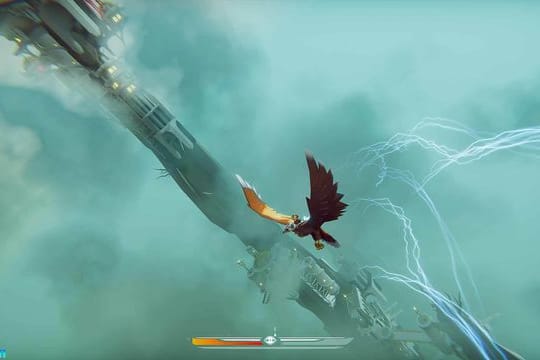 Große Panoramen: "The Falconeer" ist ein gefundenes Fressen für Fantasy-Fans.