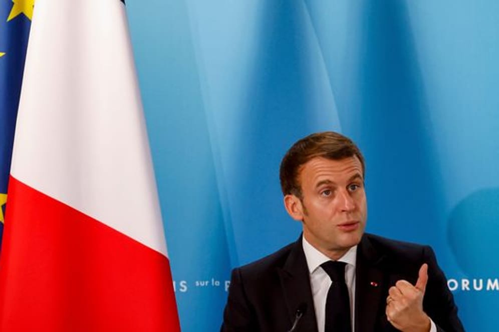 Hat mit seinem "Hirntod"-Attest für viel Wirbel in der Nato gesorgt: Frankreichs Präsident Emmanuel Macron.