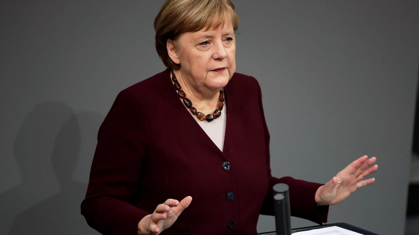 Bundeskanzlerin Angela Merkel (CDU): "Wir haben es in der Hand, wir sind nicht machtlos".