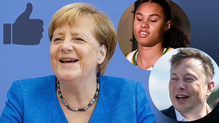Kanzlerin Angela Merkel, die Basketballerin Satou Sabally und Tesla-Gründer Elon Musk: Sie gehören zu den Aufsteigern 2020.