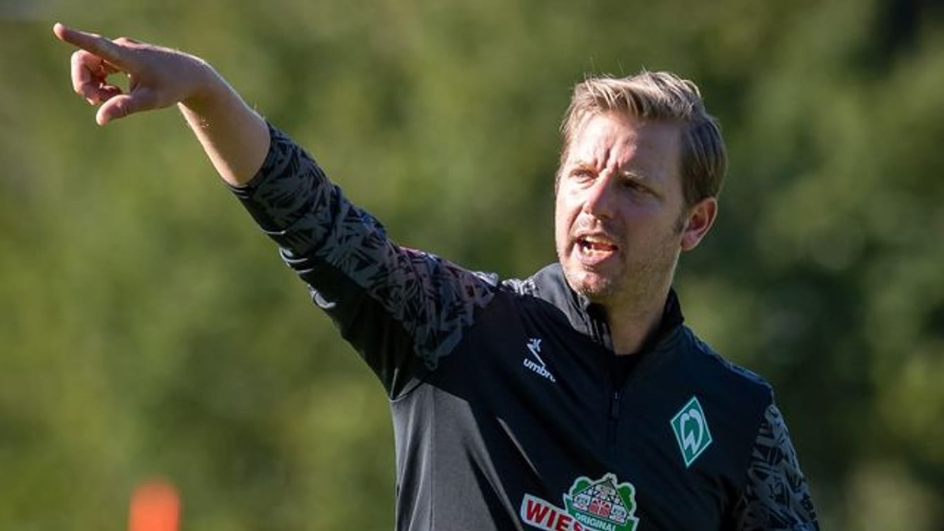 Sieht die Fitness seiner Spieler als Vorteil gegenüber dem VfL Wolfsburg an: Werder Bremens Trainer Florian Kohfeldt.