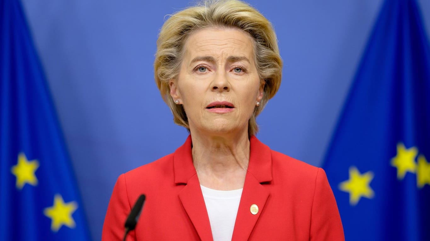 EU-Kommissionschefin Ursula von der Leyen (CDU): Scharfe Rüge noch im ersten Amtsjahr.