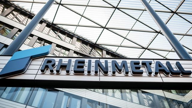 Rheinmetall-Logo (Symbolbild): Das Unternehmen entwickelt eine Laserwaffe.