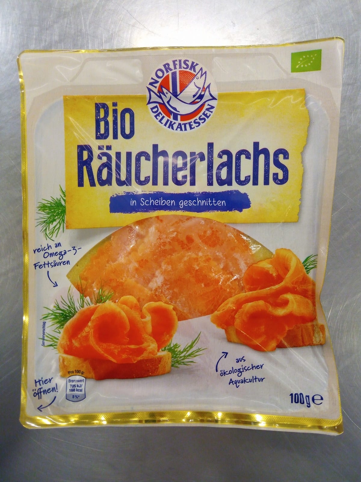 Produkt: "Norfisk Bio-Räucherlachs" wird zurückgerufen.