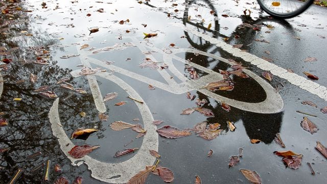 Achtung Rutschgefahr: Wer im Herbst und Winter auf zwei Rädern unterwegs ist, sollte auf nassem Herbstlaub besonders vorsichtig fahren. Achtung Rutschgefahr: Wer im Herbst und Winter auf zwei Rädern unterwegs ist, sollte auf nassem Herbstlaub besonders vorsichtig fahren.
