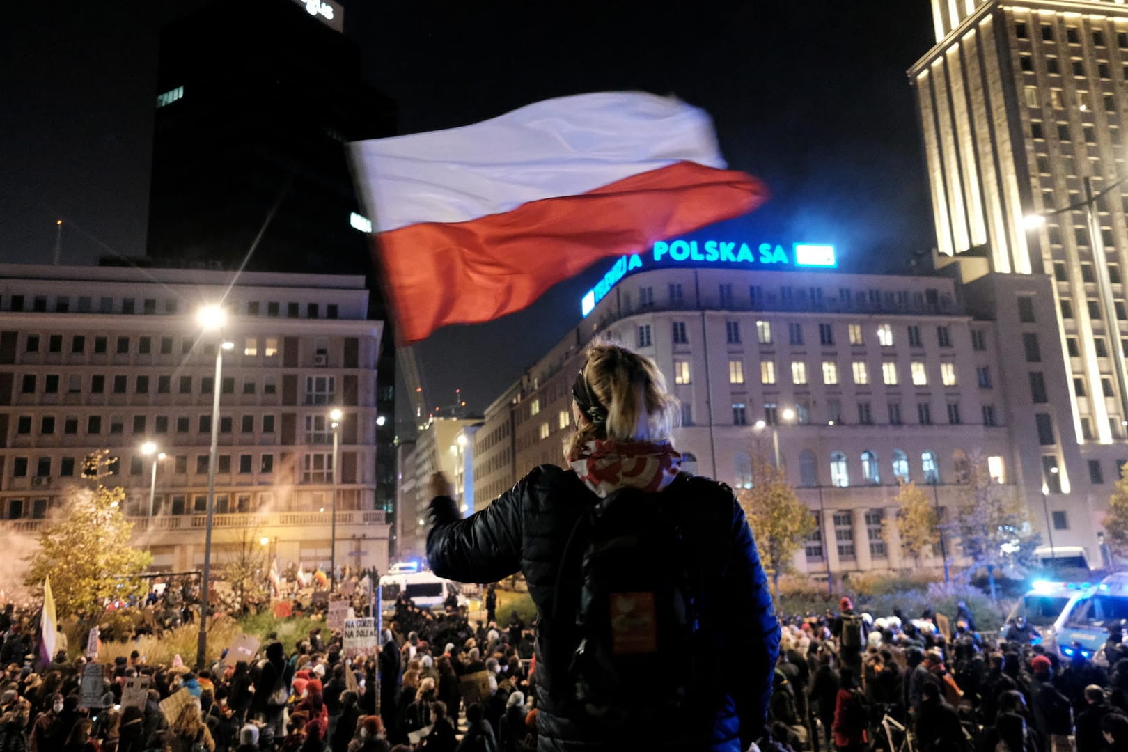 Frauenstreik in Warschau: Auch das EU-Parlament kritisiert die Verschärfung des eh schon strengen Abtreibungsrechts.