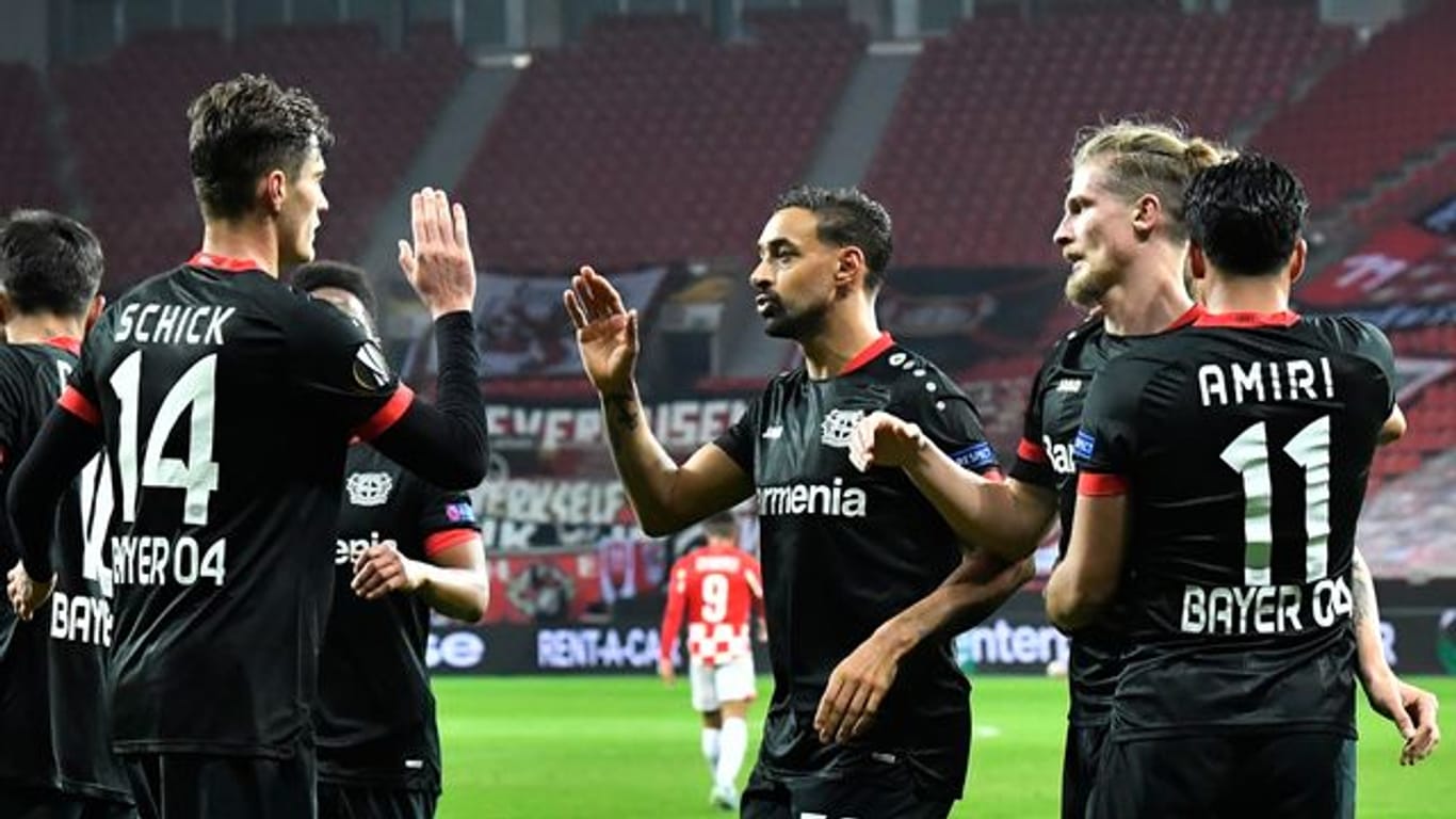 Bayer Leverkusen hatte mit Hapoel Be'er Sheva keine Probleme.