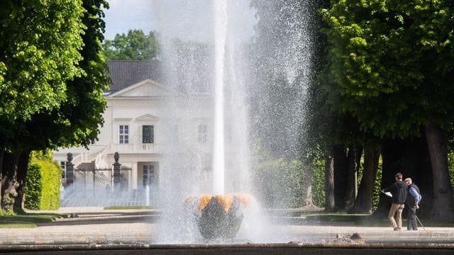 Große Fontäne in den Herrenhäuser Gärten