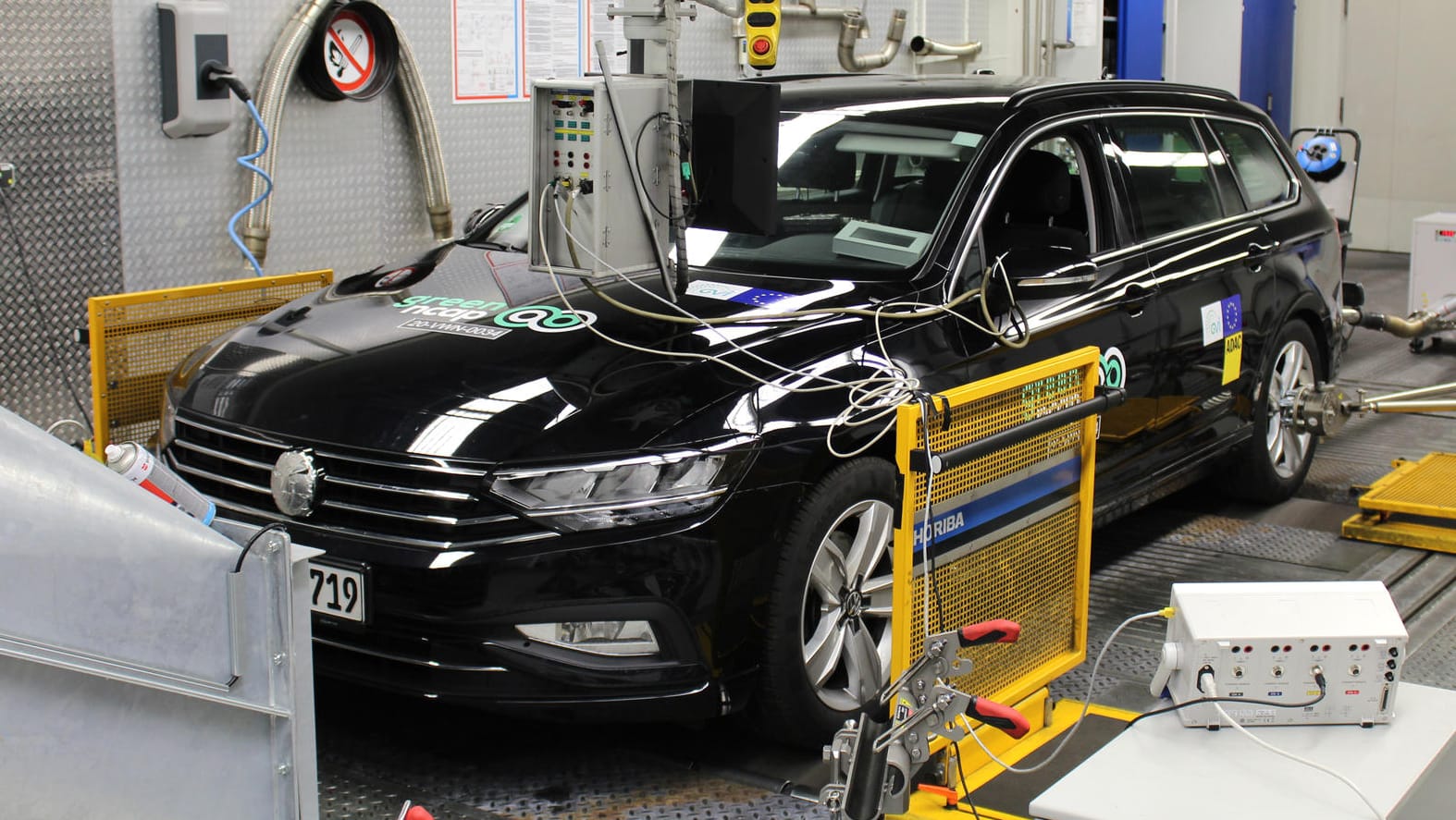 VW Passat auf dem Prüfstand: Die Initiative Green NCAP hat 24 aktuelle Modelle getestet.