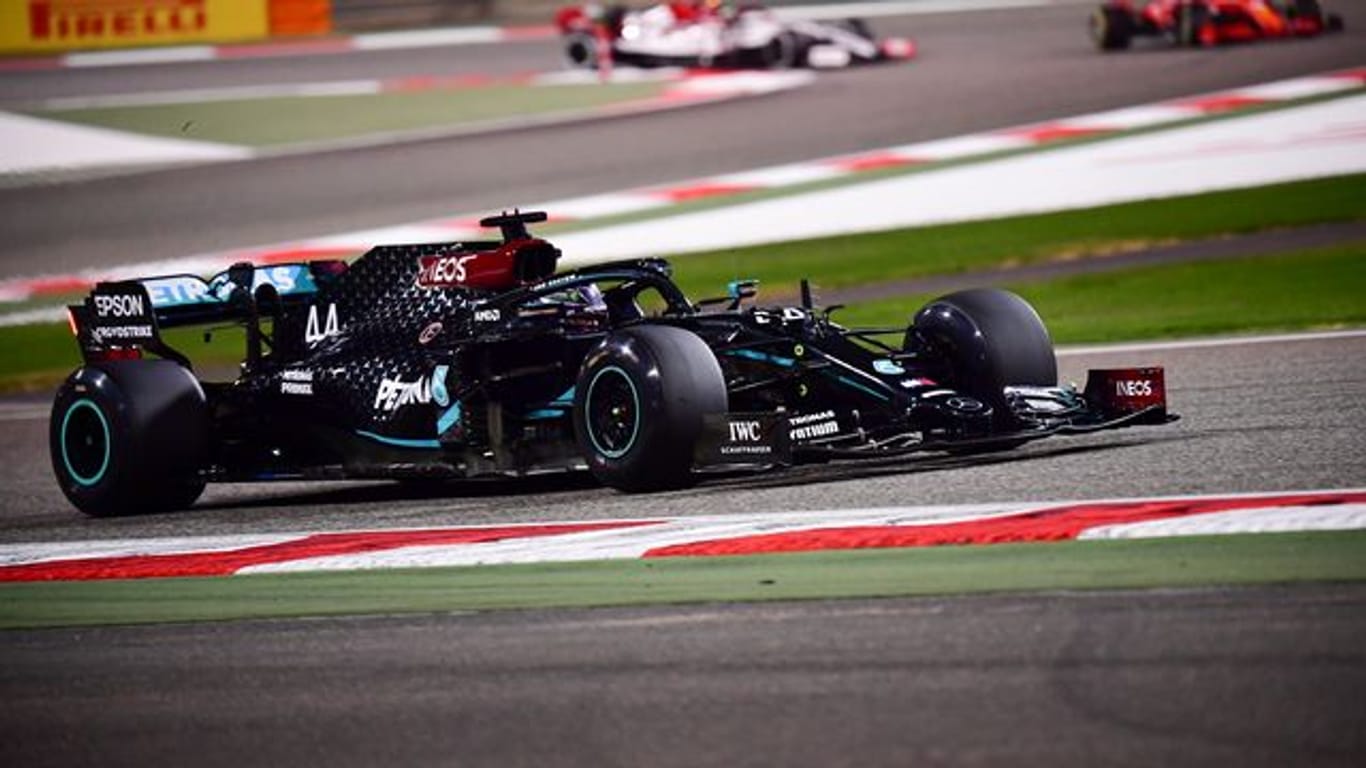 Schnellster im Freien Training: Lewis Hamilton.