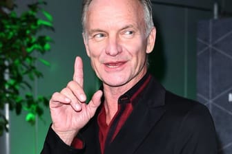 Der britische Musiker Sting.